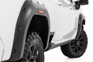 GMC Sierra 2500 HD Fender Flares - Rough Country - Pocket - GBD Aegean Stone - '20-'26 GMC Sierra 2500 HD Fender Flares - Rough Country - Pocket - GBD Aegean Stone - '20-'26